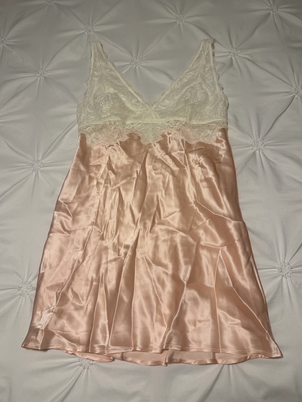 vintage 100% silk slip dress